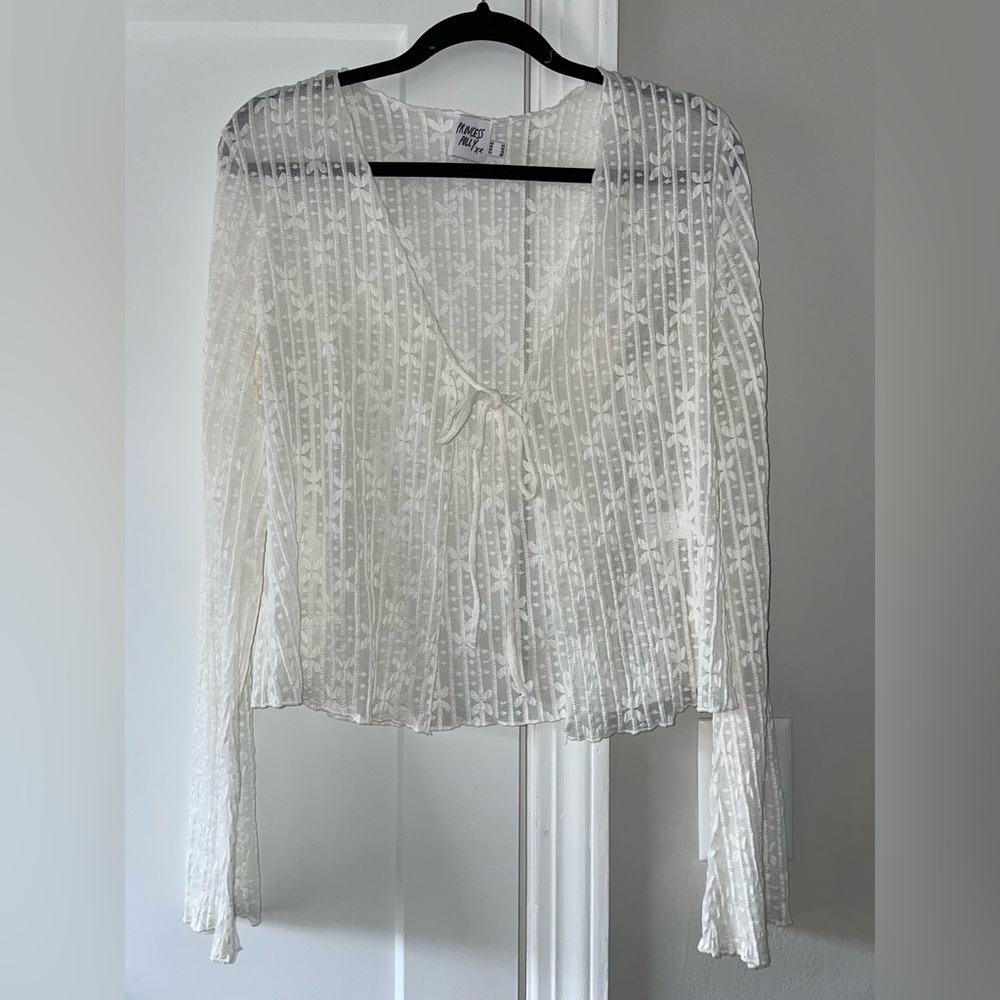 Princess Polly tie front cardigan
